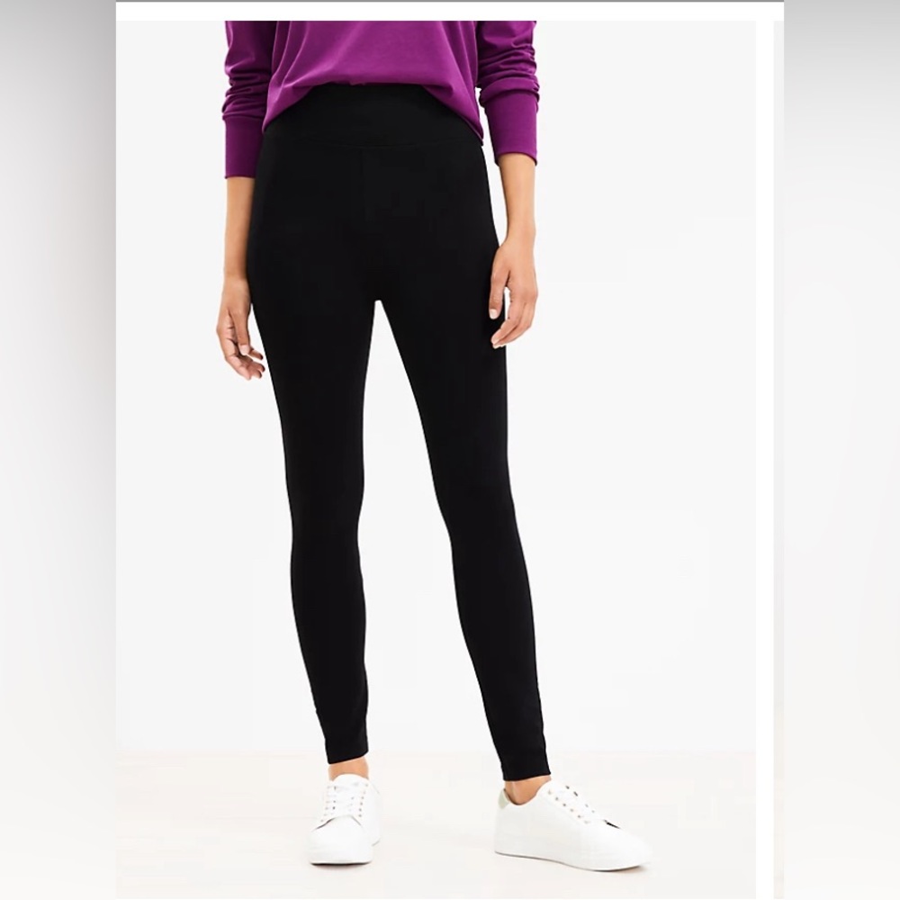 Lou & Grey NWT‎ Essential Leggings - Black